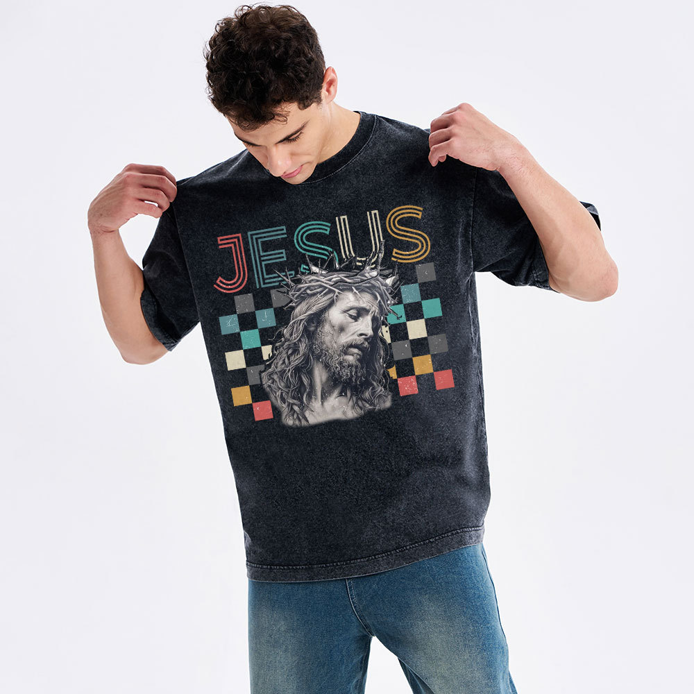 Jesus Christian Washed T-Shirt