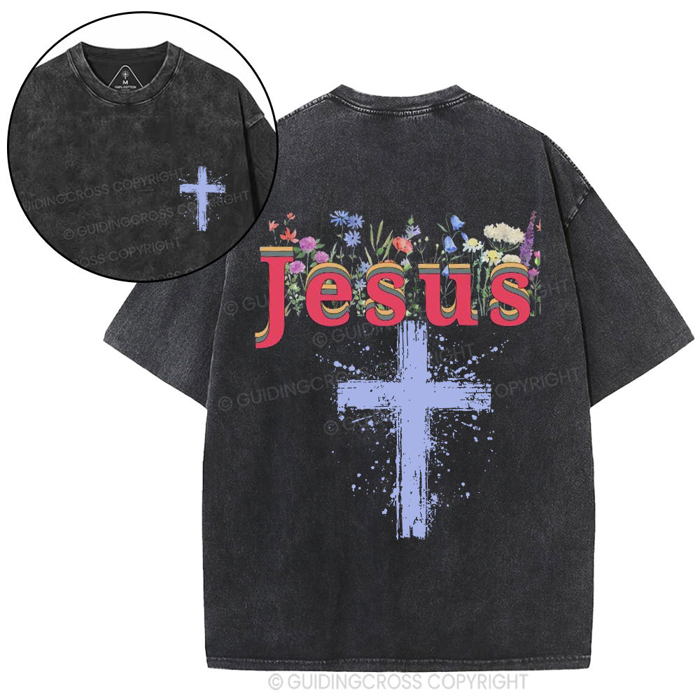 New-Sample Christian Washed T-Shirt Sale - GuidingCross