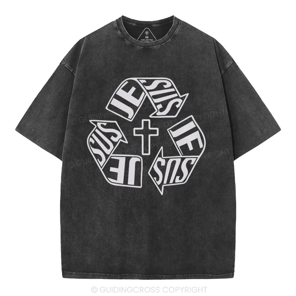 Jesus Christian Washed T-Shirt