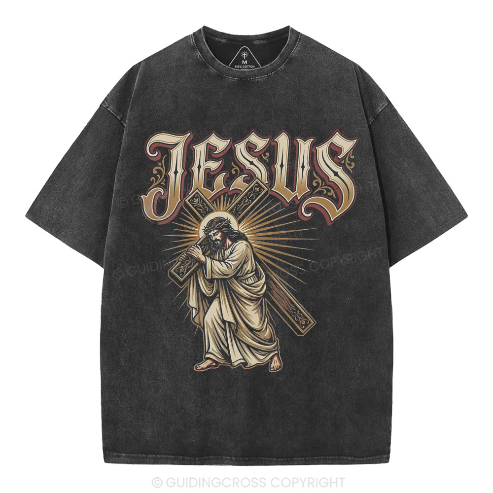 Jesus Christian Washed T-Shirt