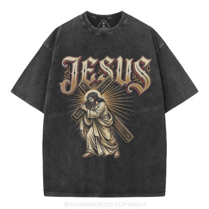 Jesus Christian Washed T-Shirt