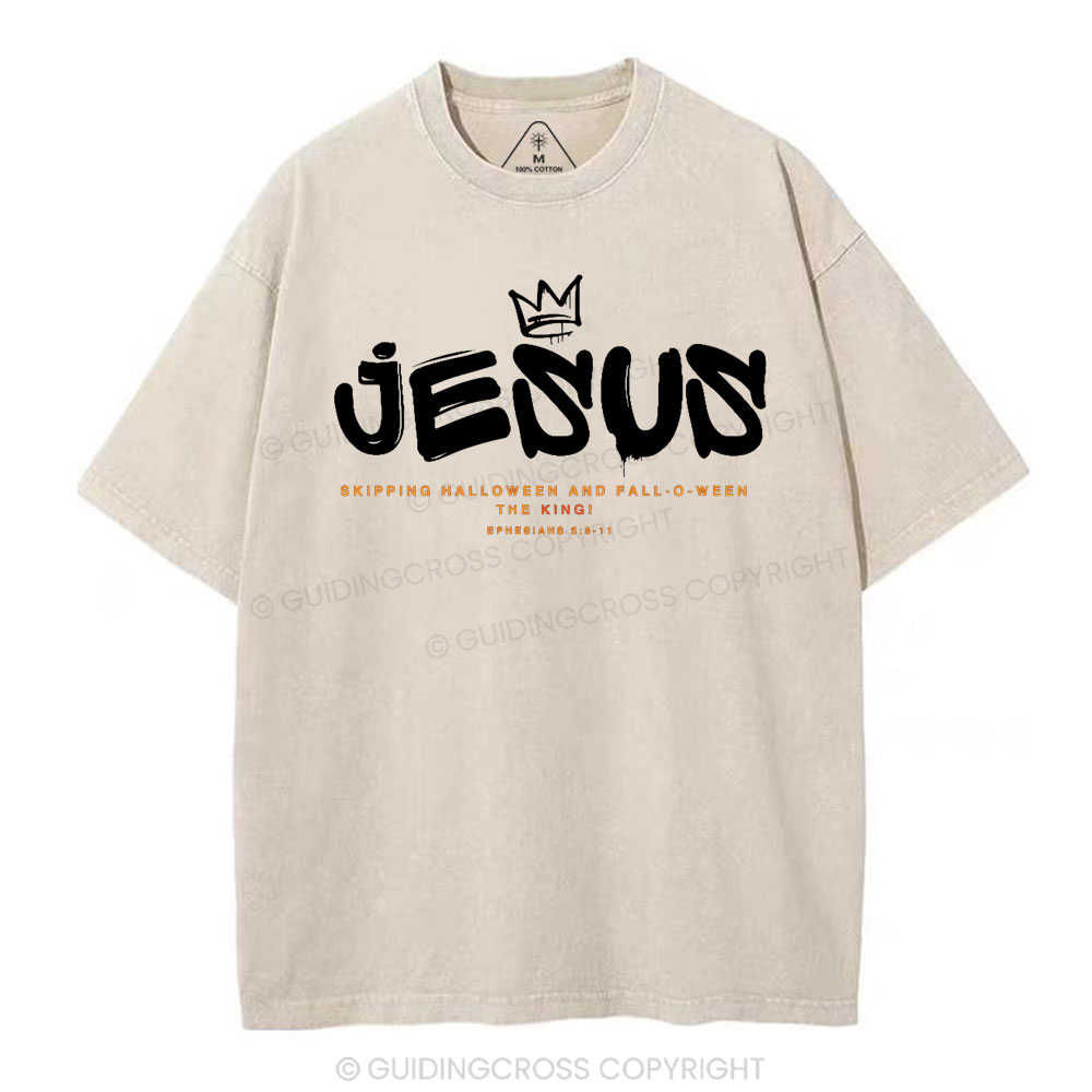 Jesus Christian Washed T-Shirt