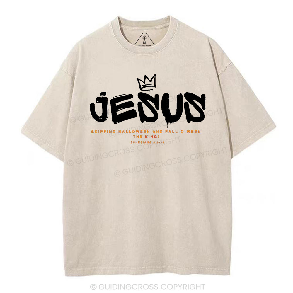 Jesus Christian Washed T-Shirt