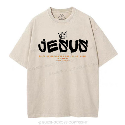 Jesus Christian Washed T-Shirt