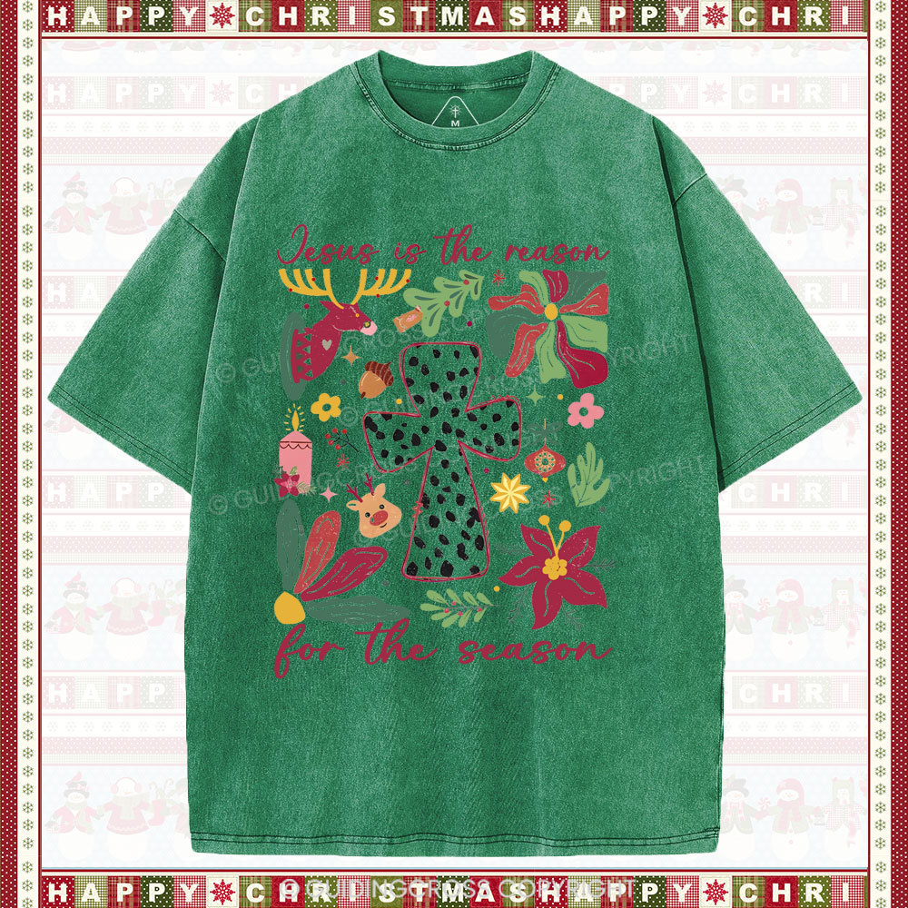 Jesus Christian Washed T-Shirt