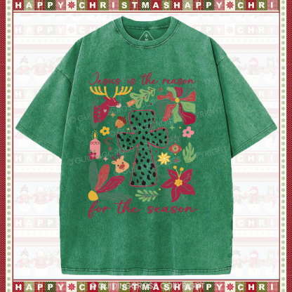 Jesus Christian Washed T-Shirt