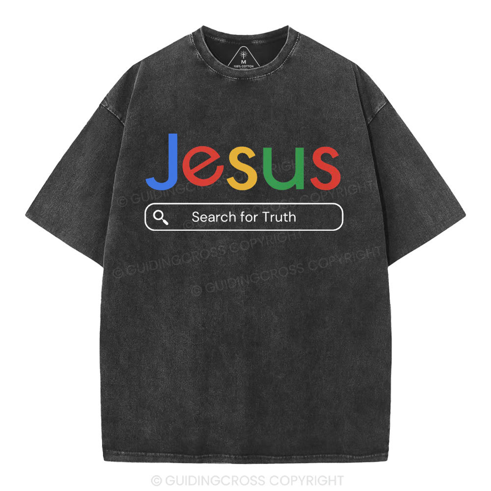 Jesus Christian Washed T-Shirt