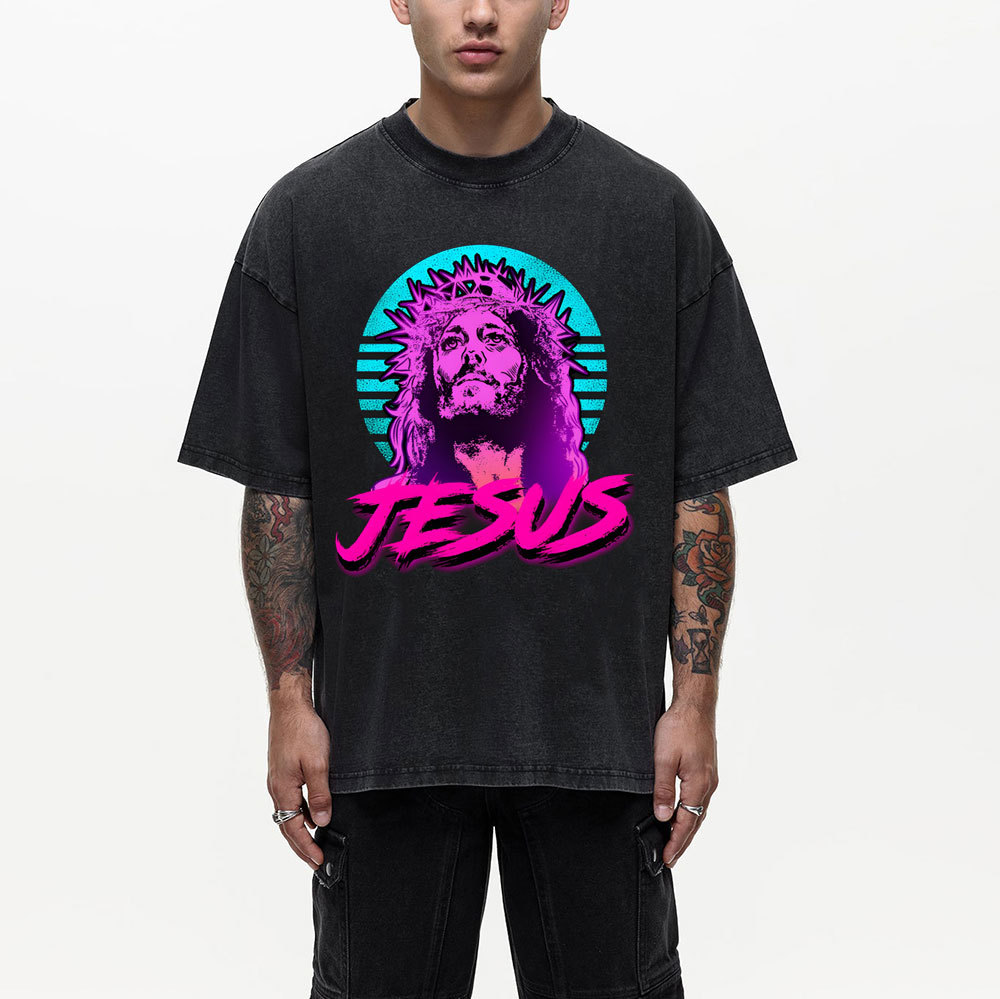 Jesus Christian Washed T-Shirt