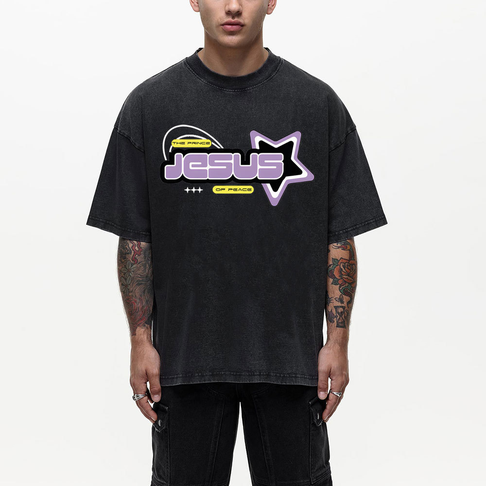 Jesus Christian Washed T-Shirt