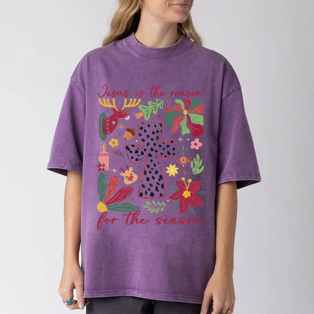 Jesus Christian Washed T-Shirt