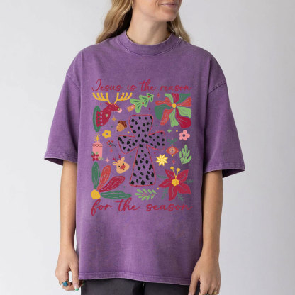 Jesus Christian Washed T-Shirt