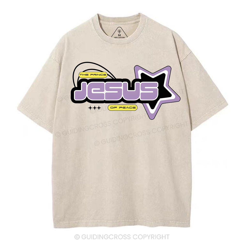 Jesus Christian Washed T-Shirt