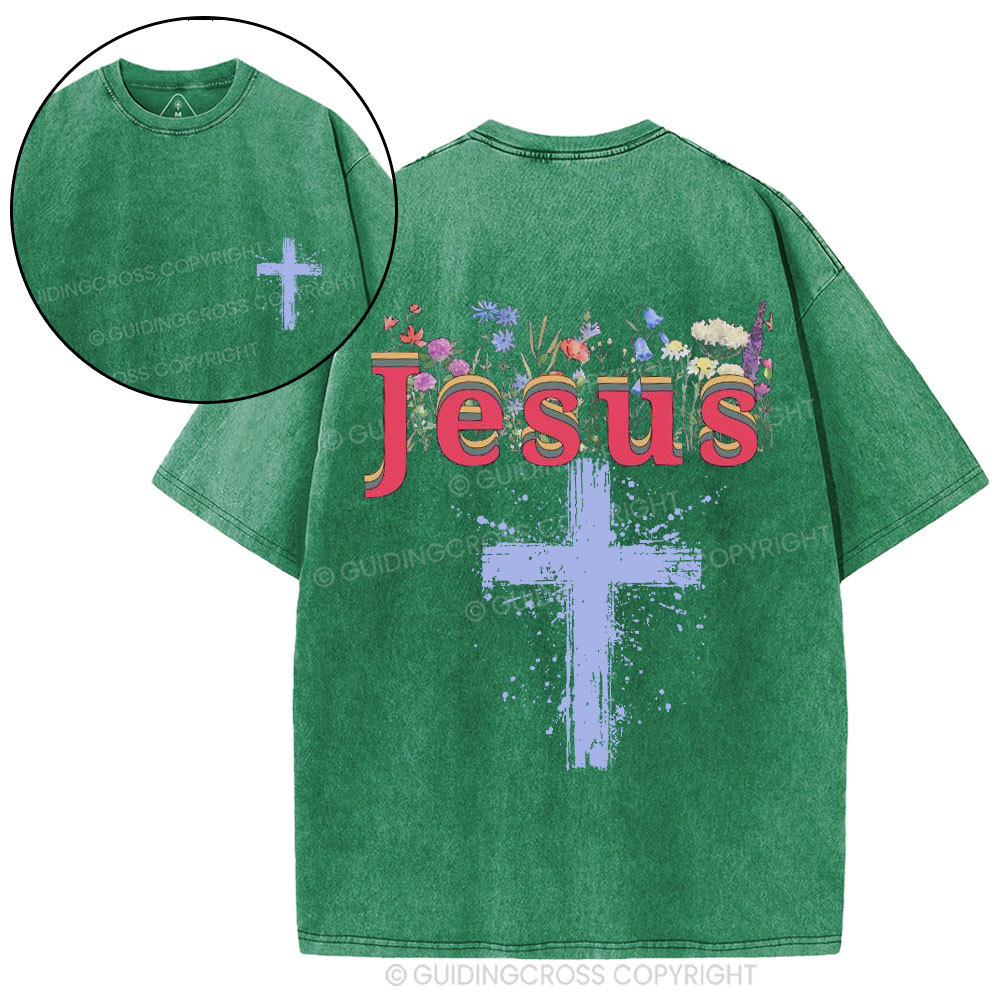Jesus Christian Washed T-Shirt