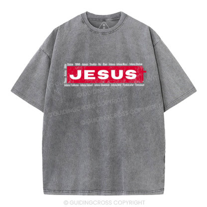 Jesus Christian Washed T-Shirt