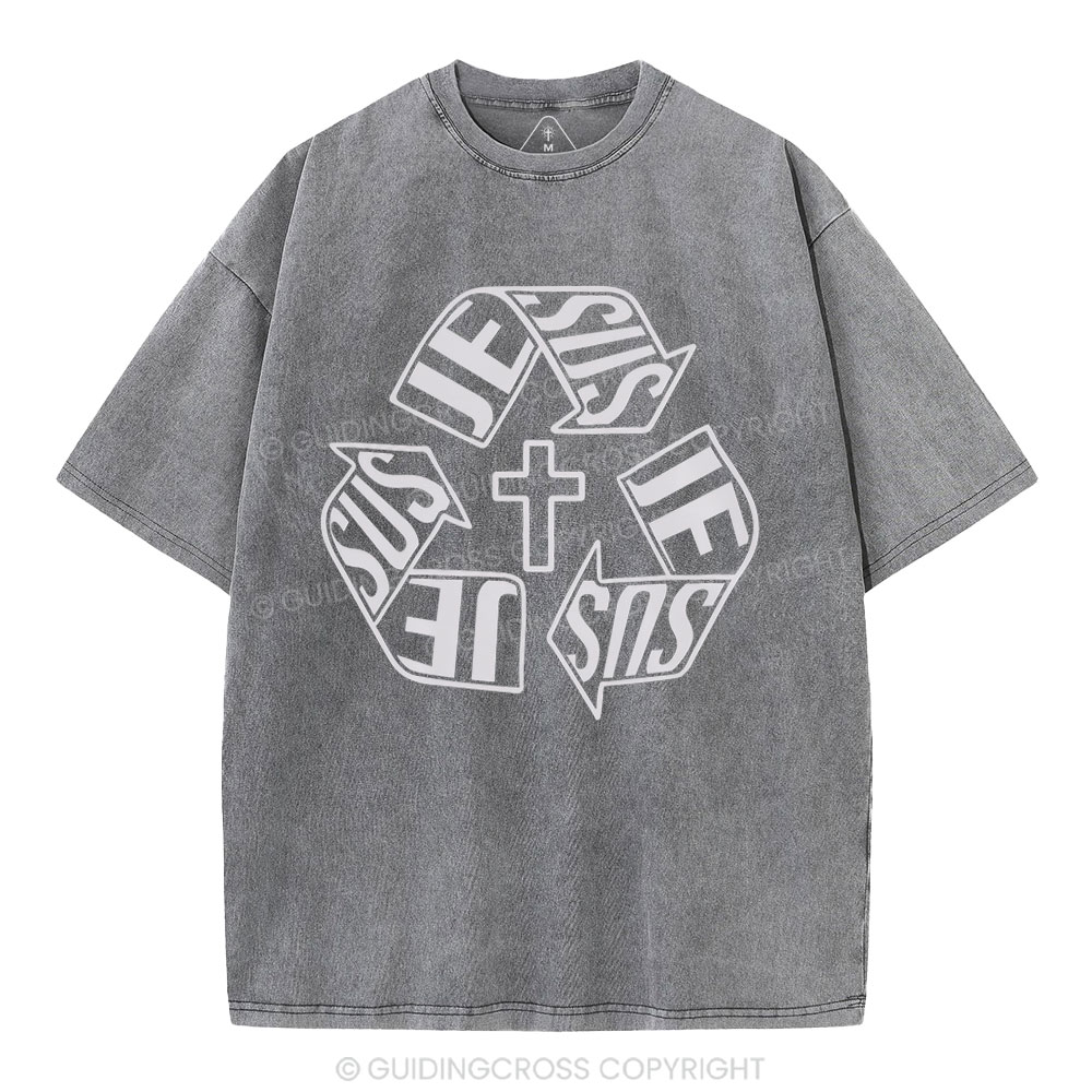 Jesus Christian Washed T-Shirt