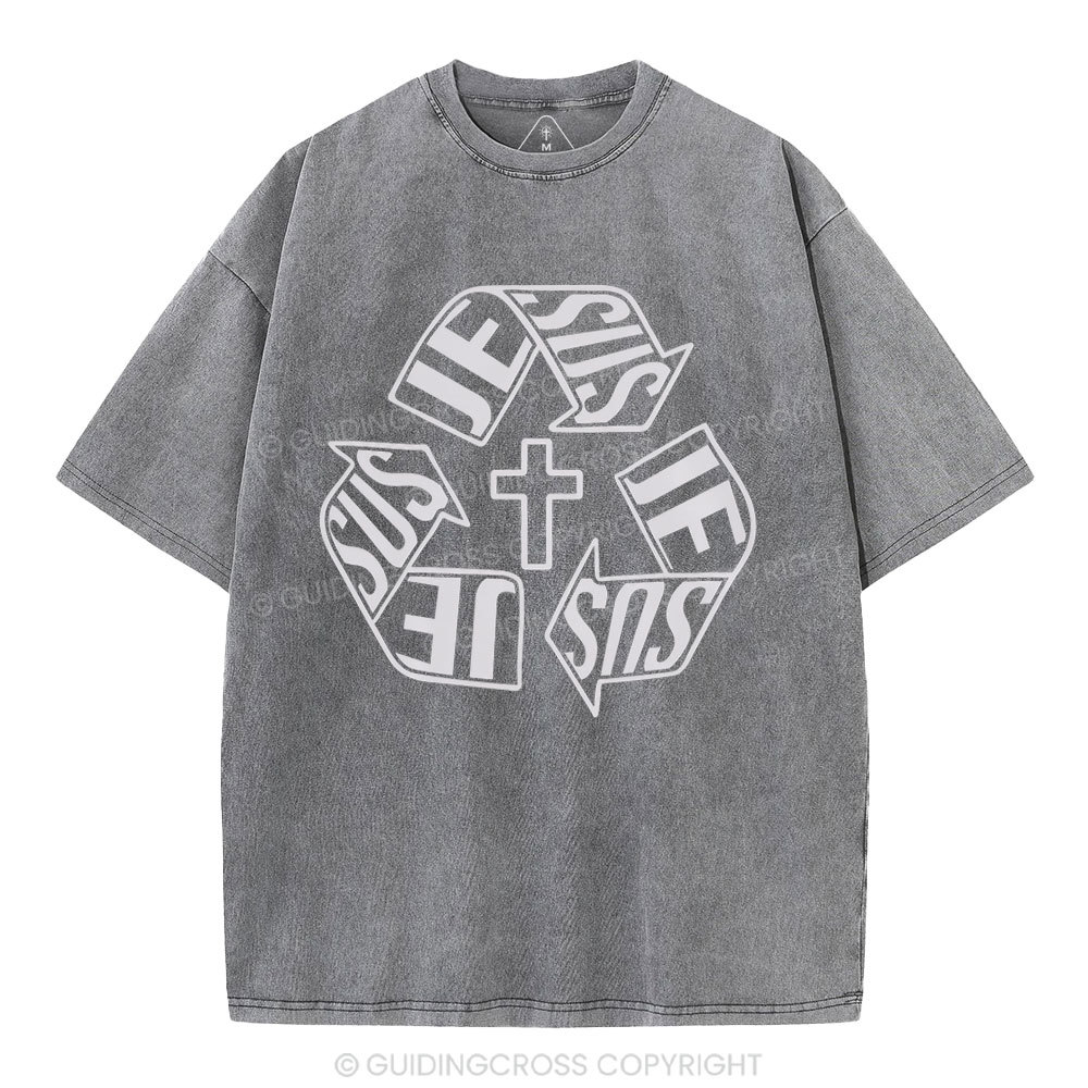Jesus Christian Washed T-Shirt