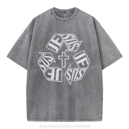 Jesus Christian Washed T-Shirt