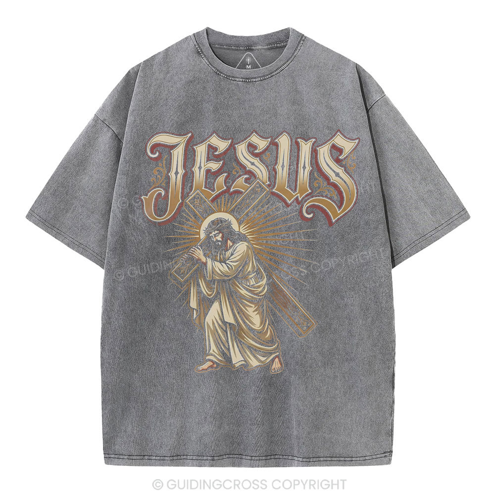 Jesus Christian Washed T-Shirt