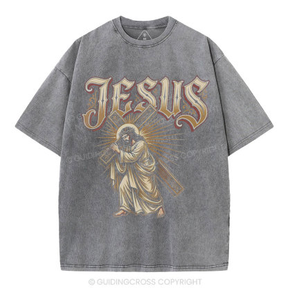 Jesus Christian Washed T-Shirt
