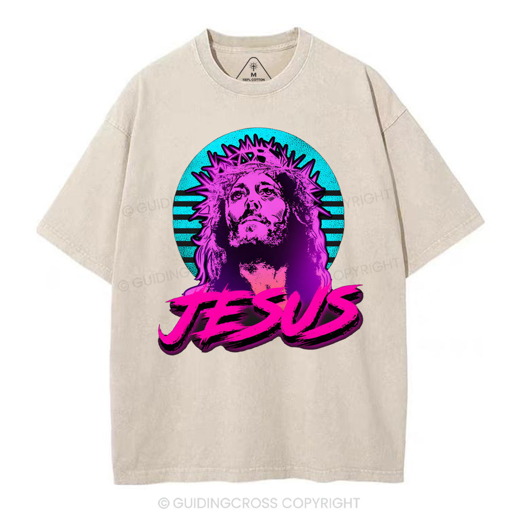 Jesus Christian Washed T-Shirt