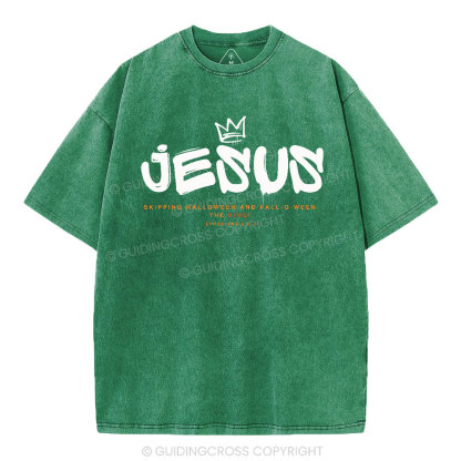 Jesus Christian Washed T-Shirt