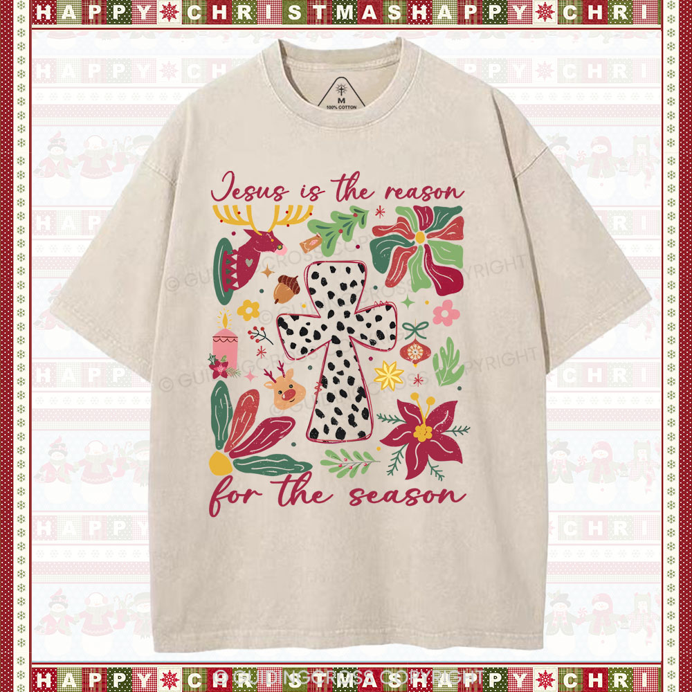 Jesus Christian Washed T-Shirt