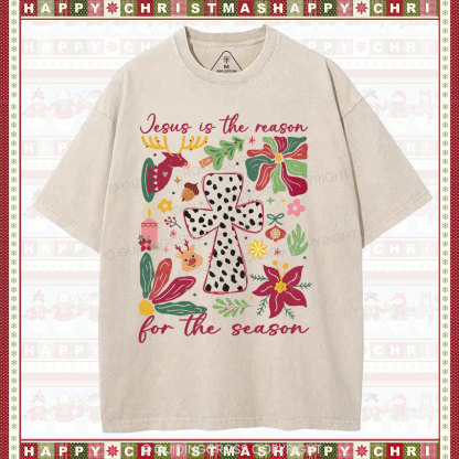 Jesus Christian Washed T-Shirt