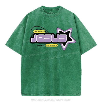 Jesus Christian Washed T-Shirt