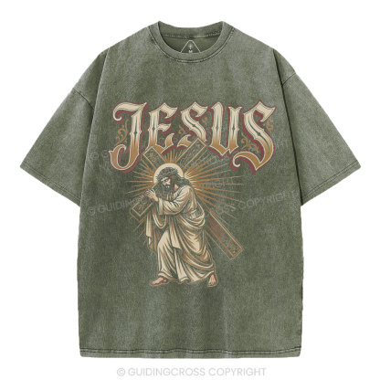 Jesus Christian Washed T-Shirt