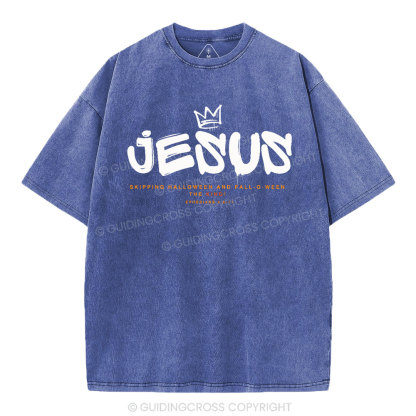 Jesus Christian Washed T-Shirt