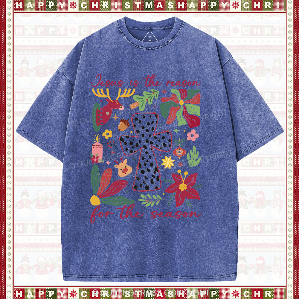 Jesus Christian Washed T-Shirt