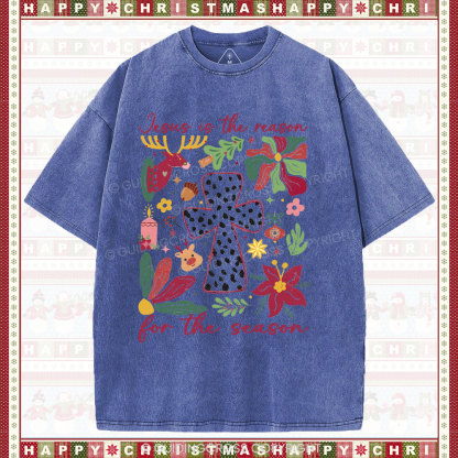 Jesus Christian Washed T-Shirt