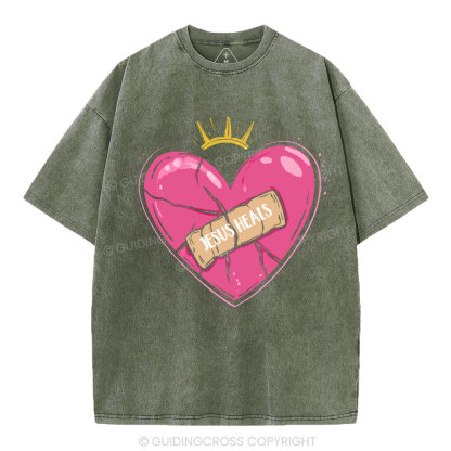 Jesus Christian Washed T-Shirt