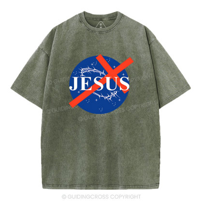 Jesus Christian Washed T-Shirt