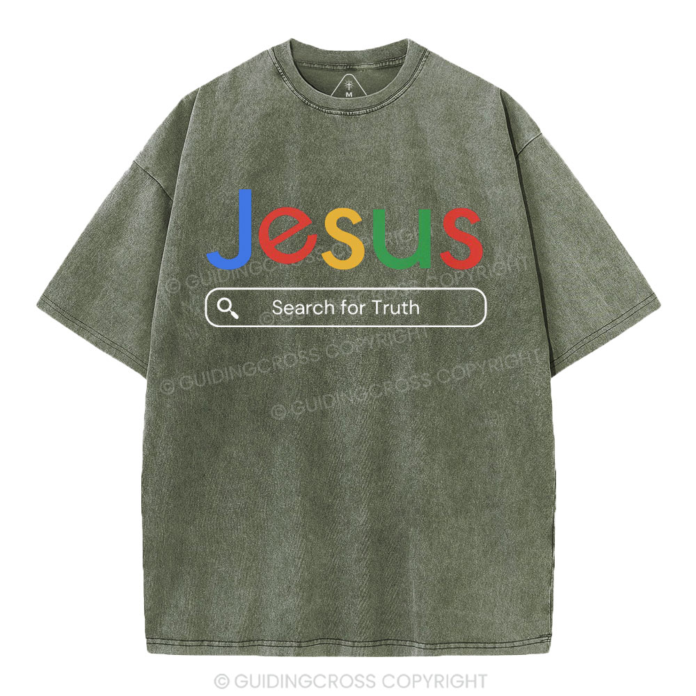 Jesus Christian Washed T-Shirt