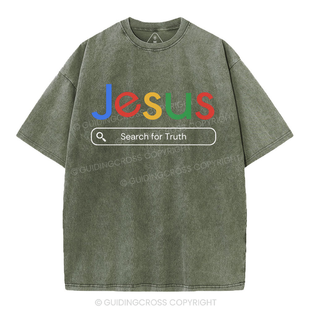 Jesus Christian Washed T-Shirt