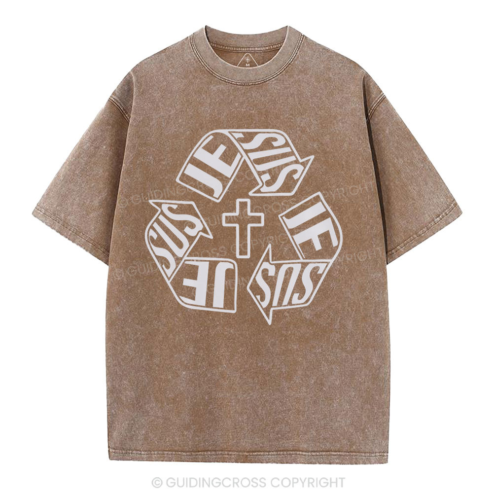 New-Sample Christian Washed T-Shirt Sale - GuidingCross