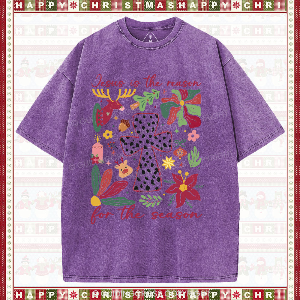 Jesus Christian Washed T-Shirt