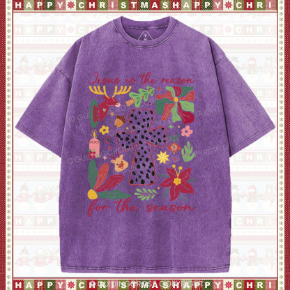 Jesus Christian Washed T-Shirt