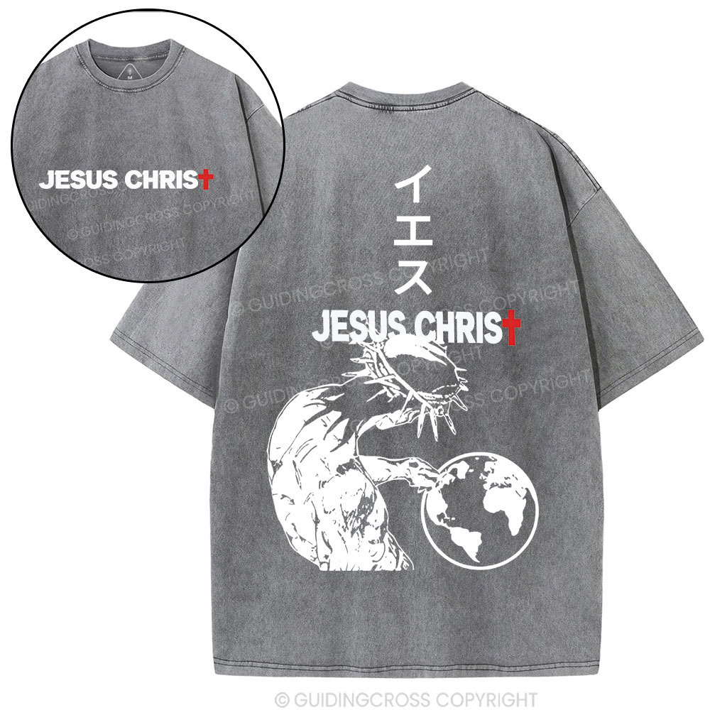 Double-sided sample washed T-Shirt Sale - GuidingCross