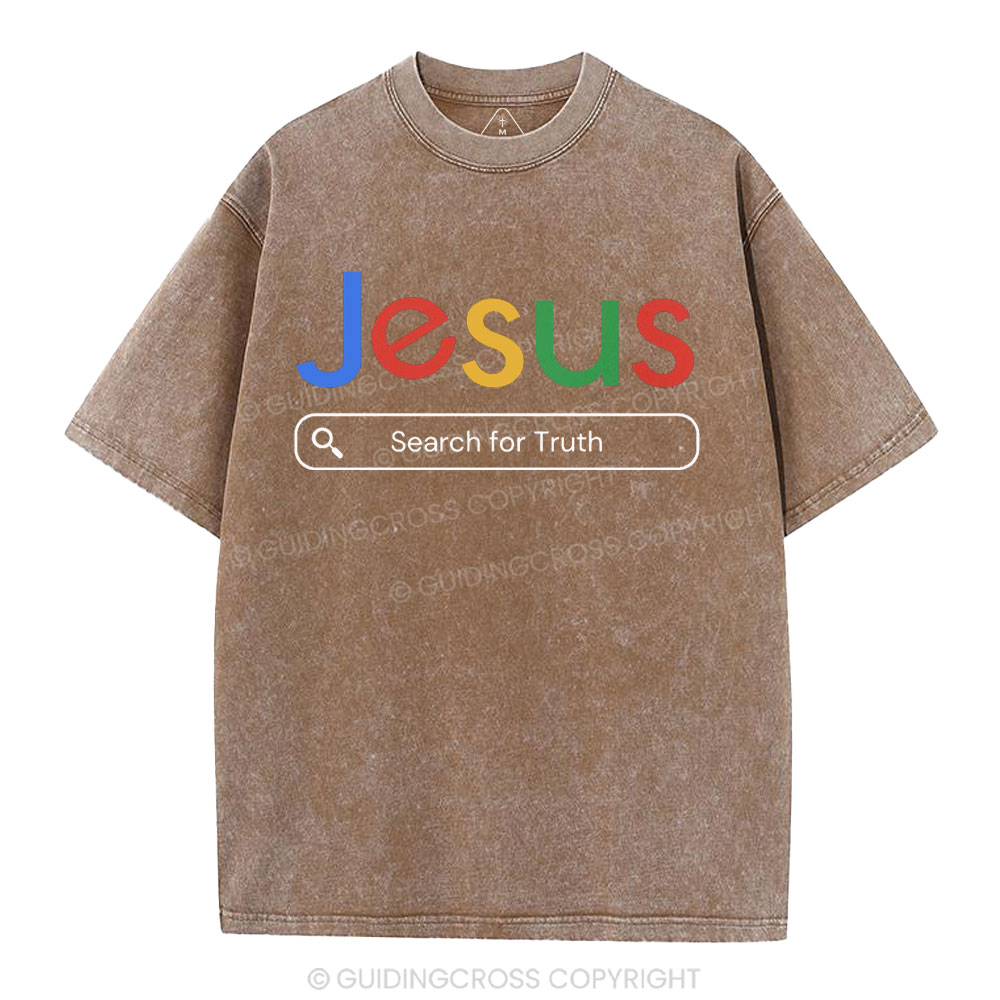 Jesus Christian Washed T-Shirt