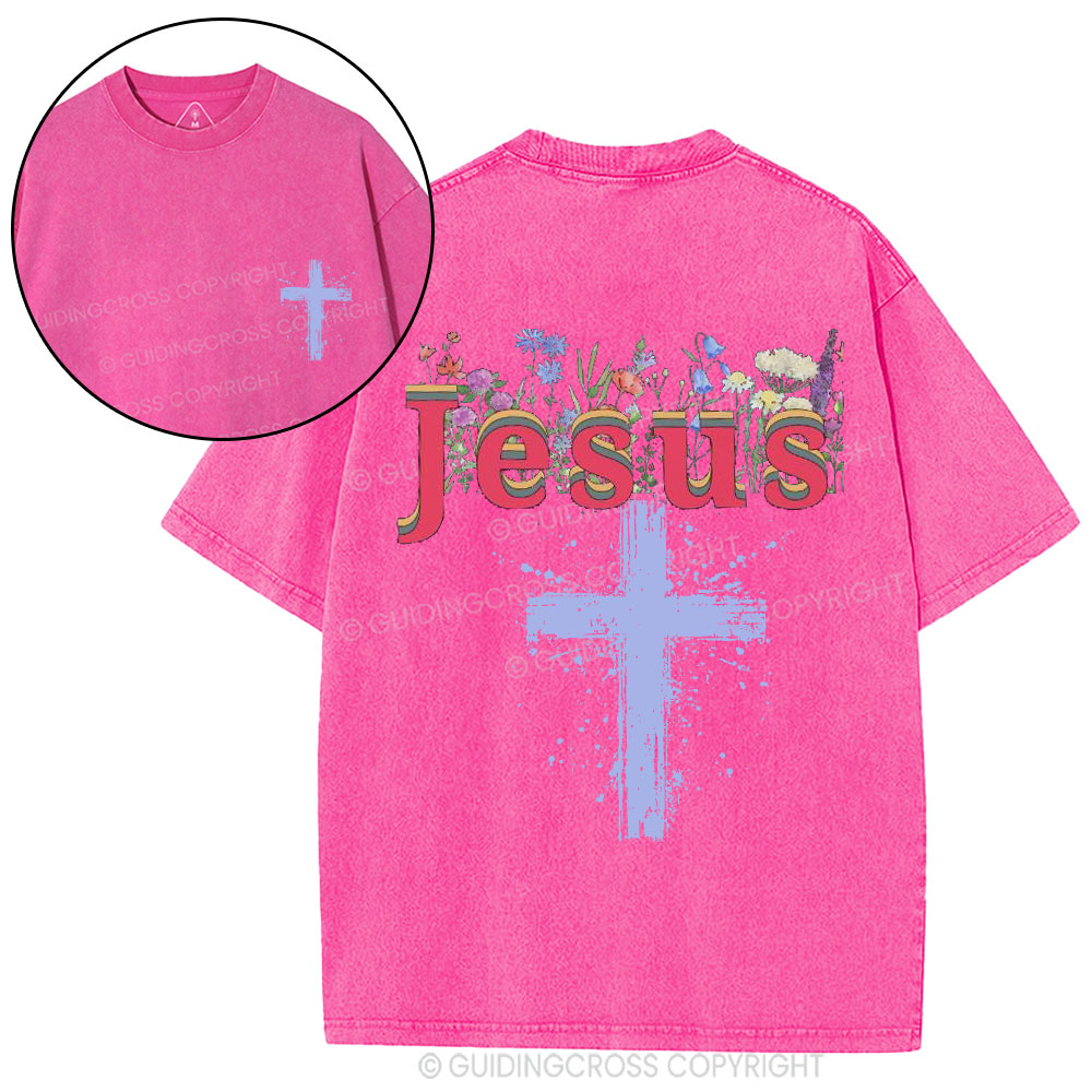 Jesus Christian Washed T-Shirt