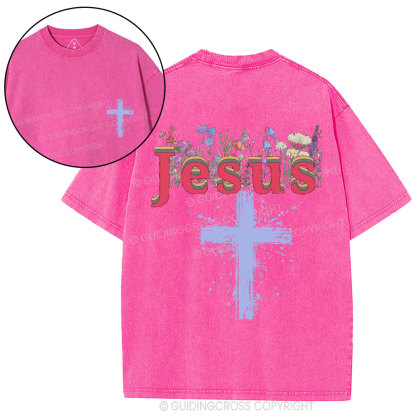 Jesus Christian Washed T-Shirt