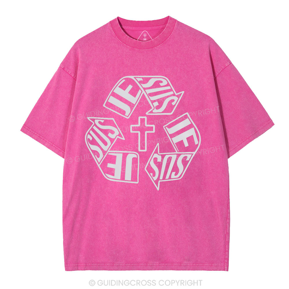 Jesus Christian Washed T-Shirt