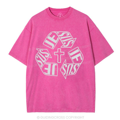 Jesus Christian Washed T-Shirt