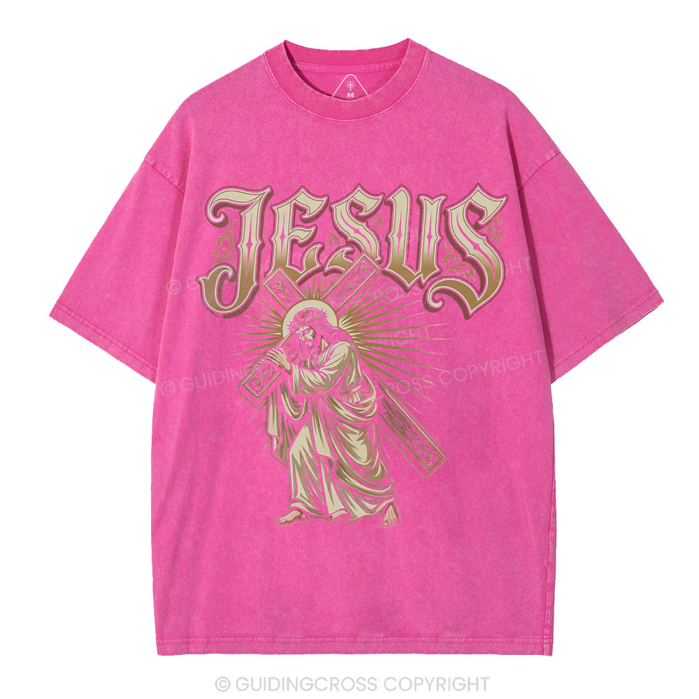 New-Sample Christian Washed T-Shirt Sale - GuidingCross