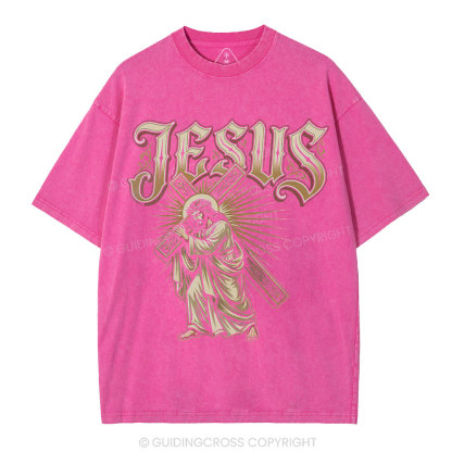 Jesus Christian Washed T-Shirt