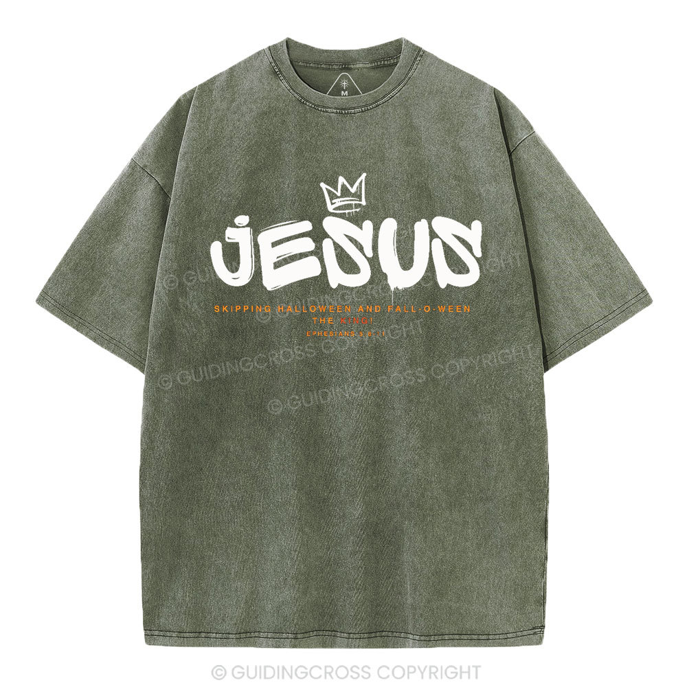 Jesus Christian Washed T-Shirt