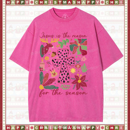 Jesus Christian Washed T-Shirt