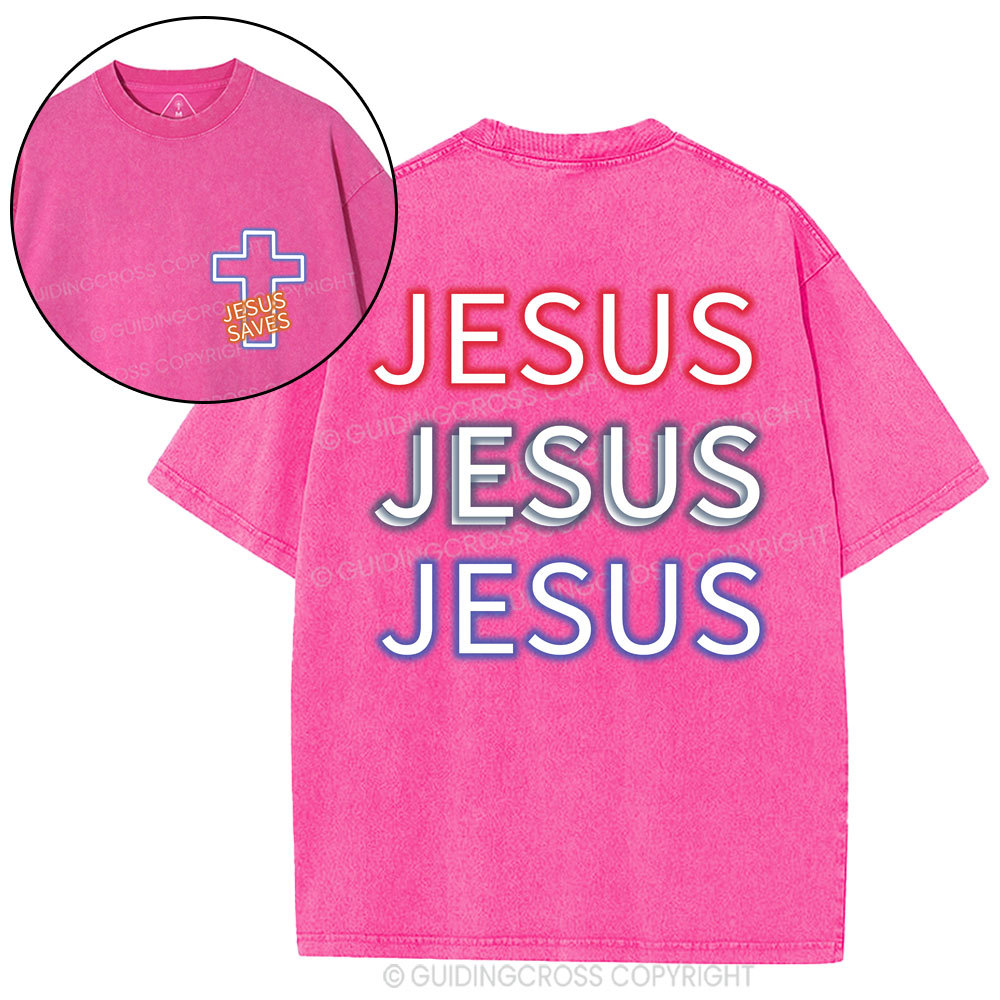 Jesus Christian Washed T-Shirt